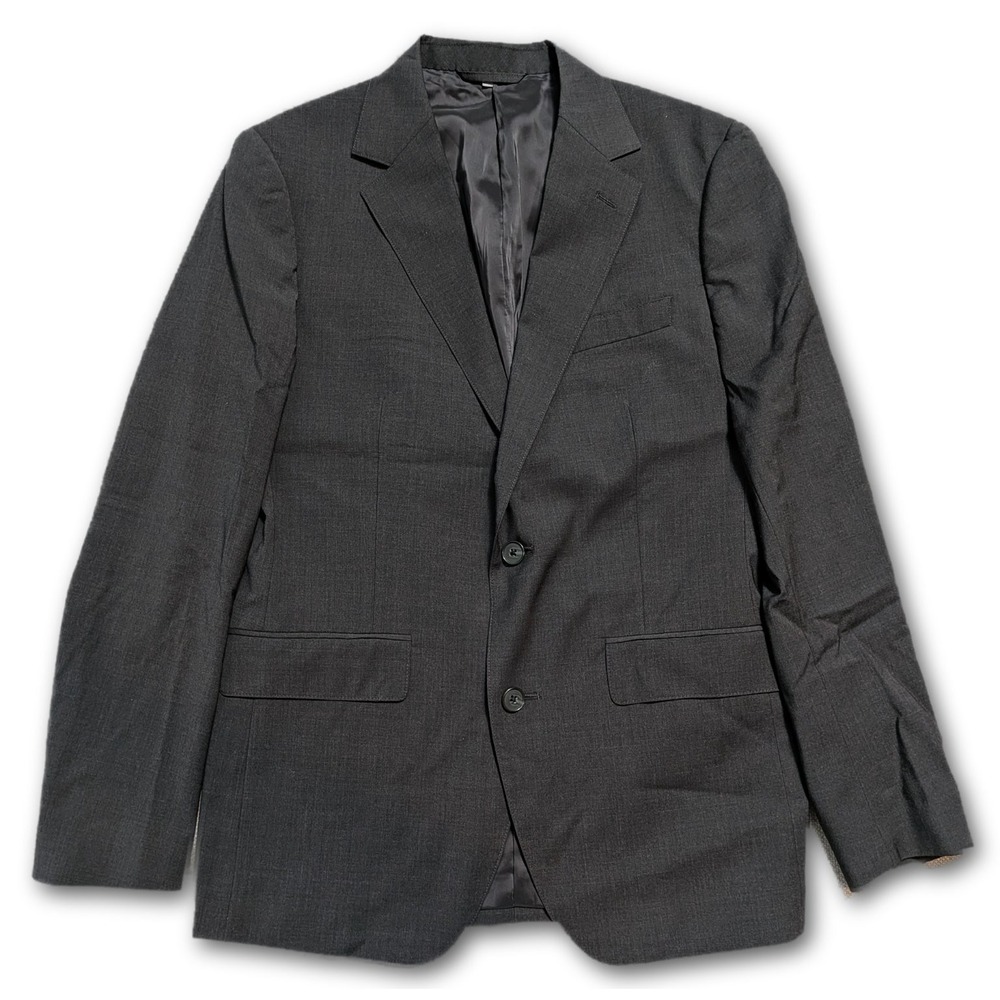 Bonobos Mens 38R Blazer Charcoal Marzotto Italian Wool Blend Slim Suit Jacket